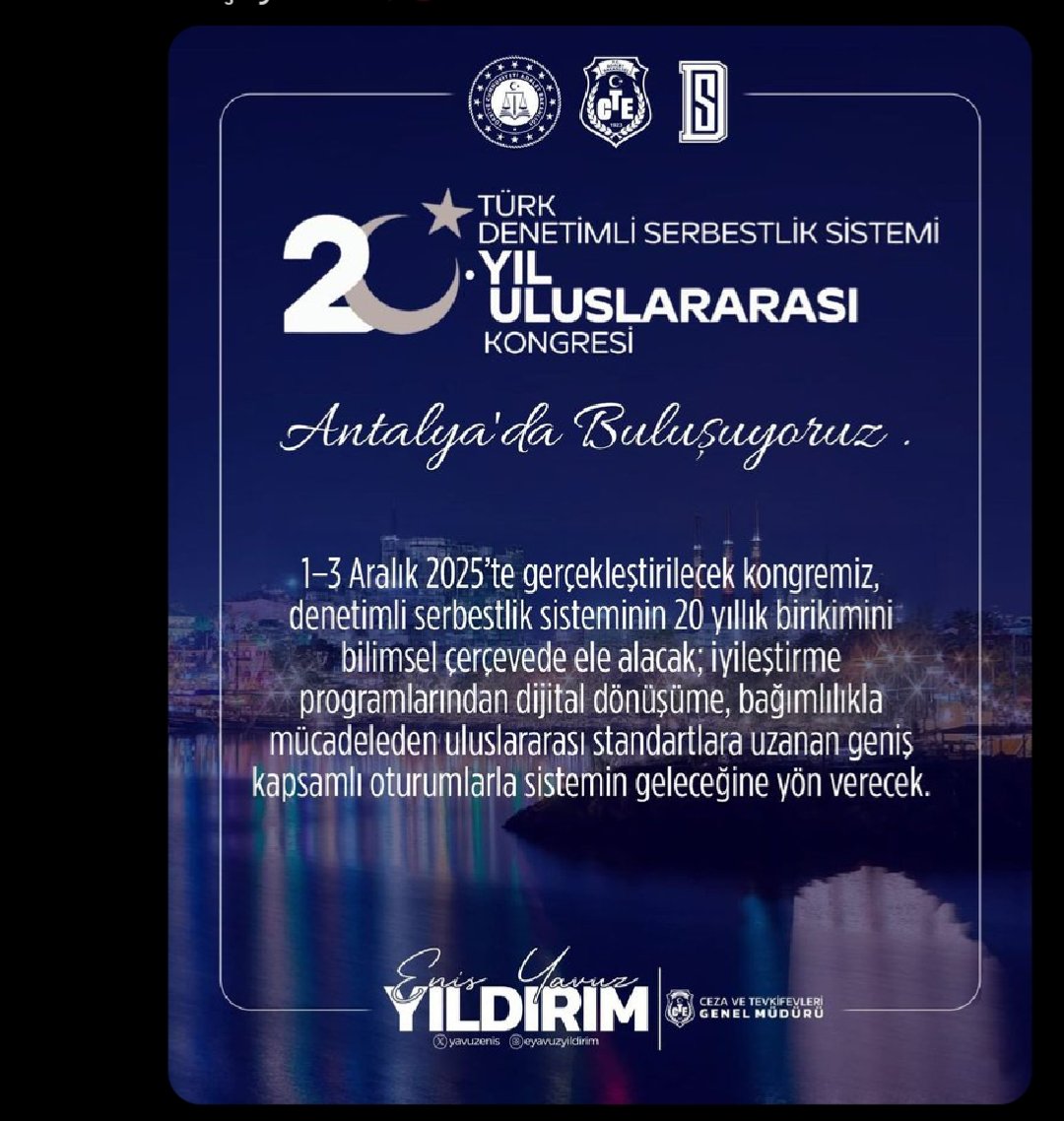 #Denetimli Serbestlik 20.yaşında