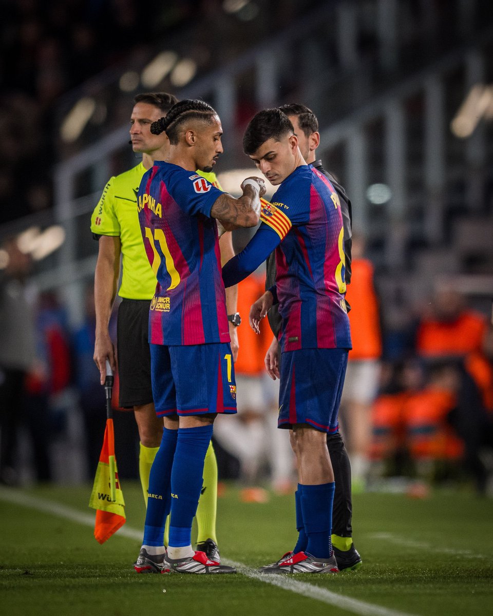 BarcaUniversal's tweet image. Tomorrow against Atletico Madrid, Hansi Flick will be able to start Pedri and Raphinha together for the first time since September.