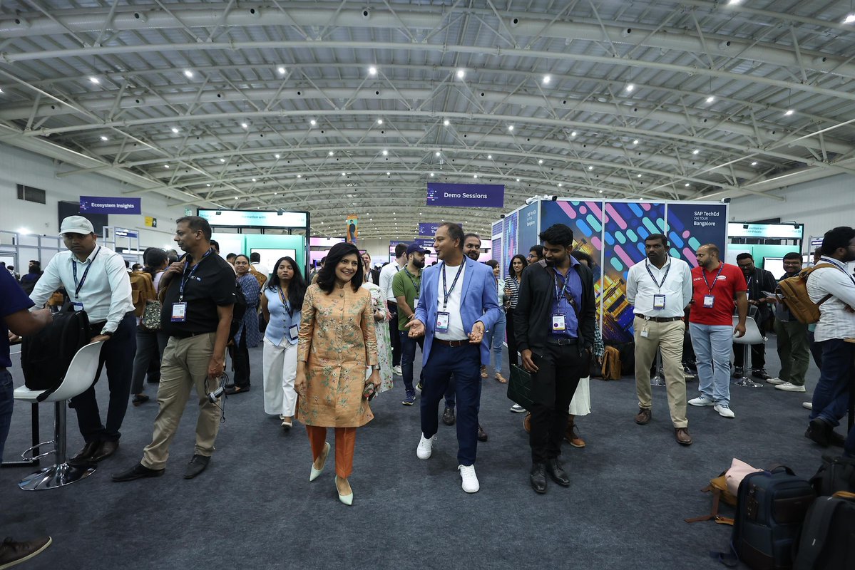 BIECentre's tweet image. 💡#SAPTechEd 2025 at #BIEC | Nov 25–26 | A power-packed two days of #AI, cloud, automation, and next-gen SAP innovations at #Bengaluru’s premier venue, BIEC. From community talks to Demo Jam, hands-on sessions, SAP Business AI showcases &amp;amp; deep-dive technical learning.#Conference