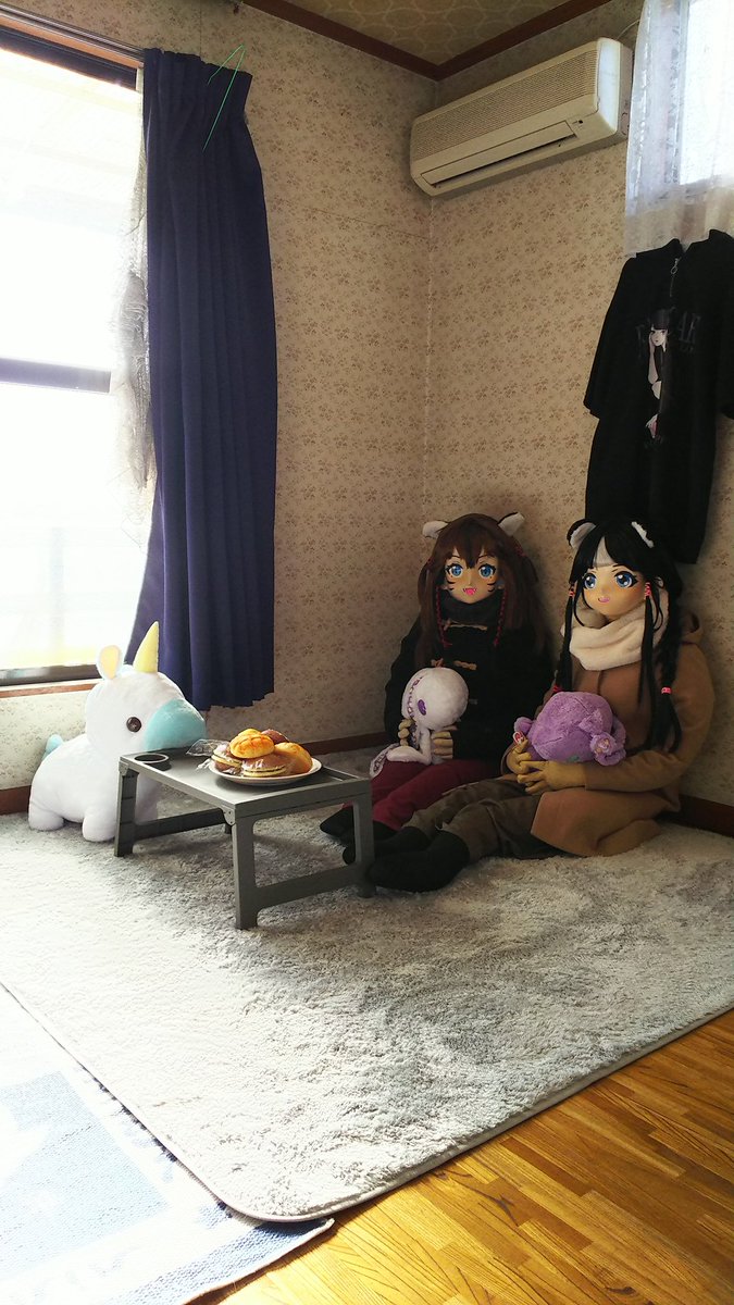 kighosituki's tweet image. 午後の休憩TIME
#着ぐるみ
#むにむに製作所
#kigurumi