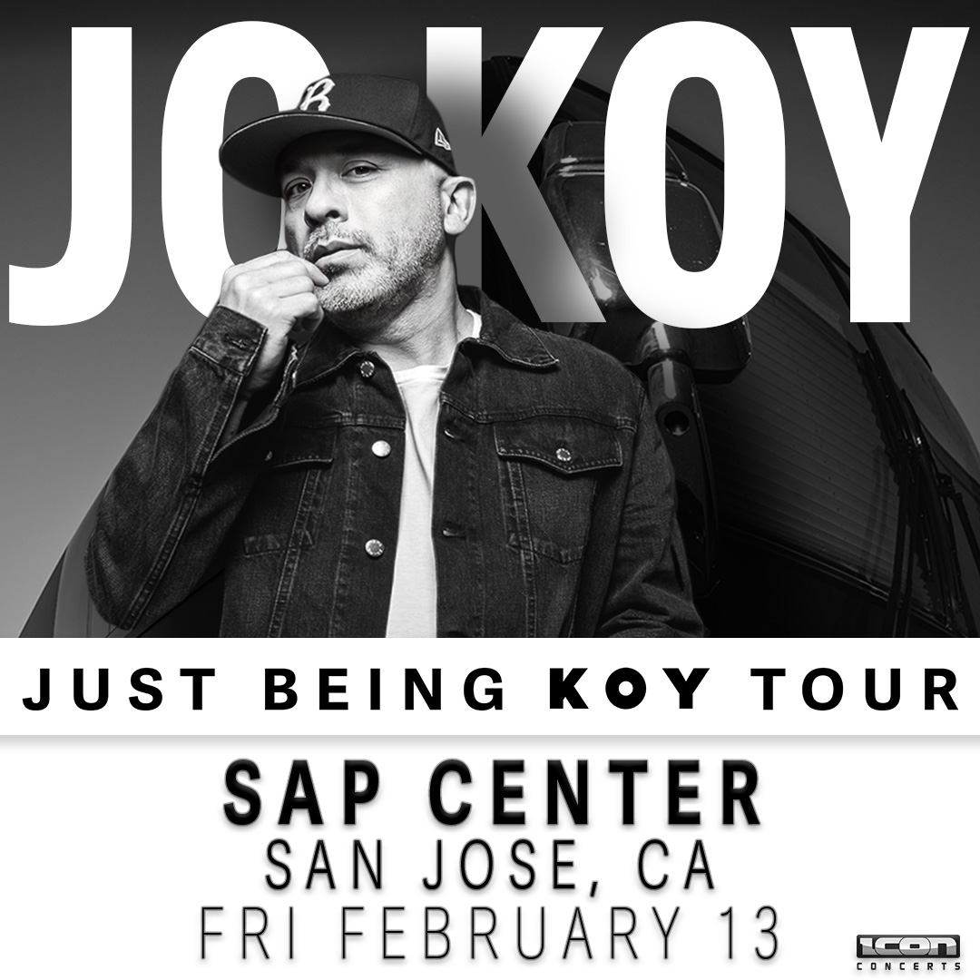 JUST ANNOUNCED: Legendary and hilarious comedian 😂🎤 <a href="/Jokoy/">Jo Koy</a>: Just Being Koy Tour is coming to SAP Center on February 13! Be one of the first to get tickets starting Wed, Dec 3 @ 9 a.m. (code: COMEDY). Tickets on sale to the general public on Fri, Dec 5 @ 9 a.m.