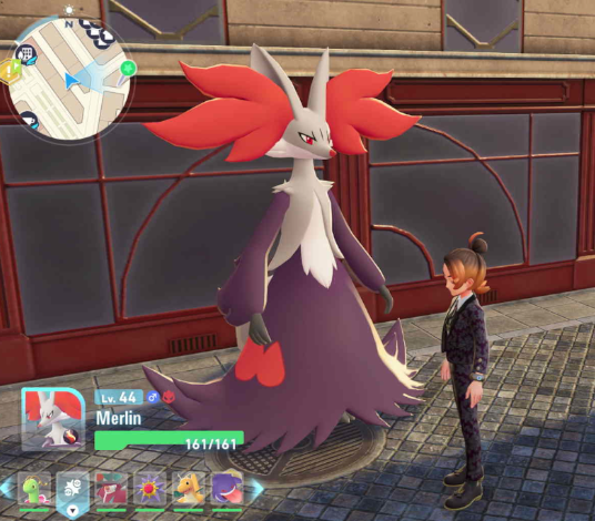 CodyTFennec's tweet image. My first shalpha for #PokemonLegendsZA ! Beeg fox