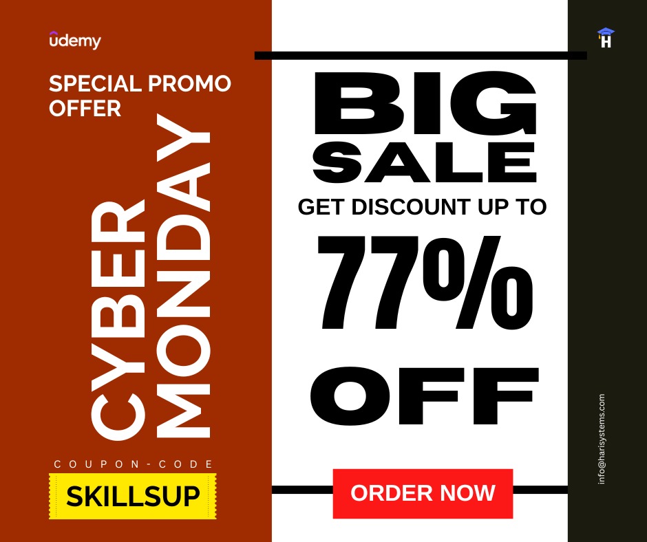 harisystems's tweet image. Java 21 Programming Masterclass: Fundamentals for Beginners
udemy.com/course/java-21…
#java #fundamentals #udemy #blackfriday #offers #harisystems #cybermonday