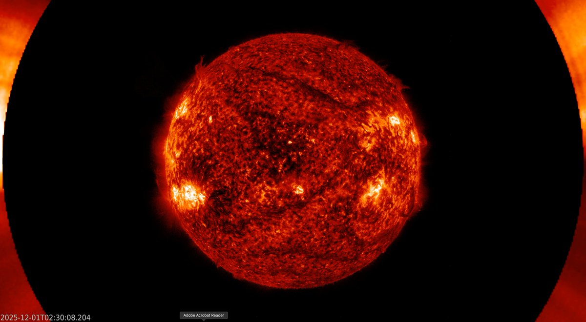 🇲🇽¡Clima espacial!
¡Acaba de ocurrir una ráfaga solar clase X1.9 junto con una preciosa eyección de masa coronal!
¡Chequen los videos!

#spaceweather #CMES #solarStorm

facebook.com/share/v/1GSBVF…

facebook.com/share/v/1FRPEB…