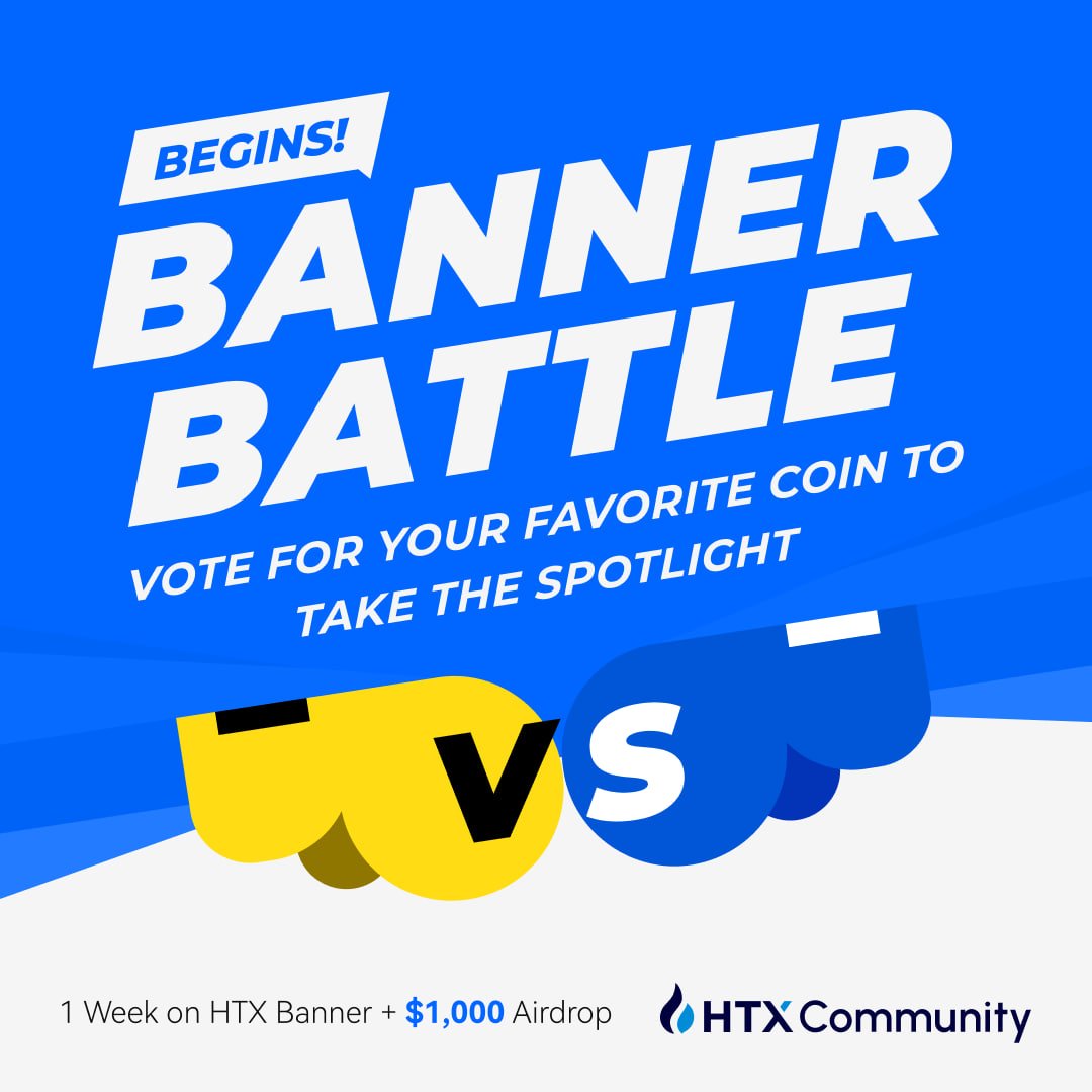 HTX_Global's tweet image. 🚨 Banner Battle is LIVE! 🚨
Vote for your favorite 2025 Community! 

🗳️Top voted community gets our X banner spotlight + $1,000 airdrop: 

✅ Follow @HTX_Global
✅ RT + Tag friends
✅ Vote here forms.gle/3MtBEnLoqpoJvU…

Let&apos;s see which community wins the spotlight!