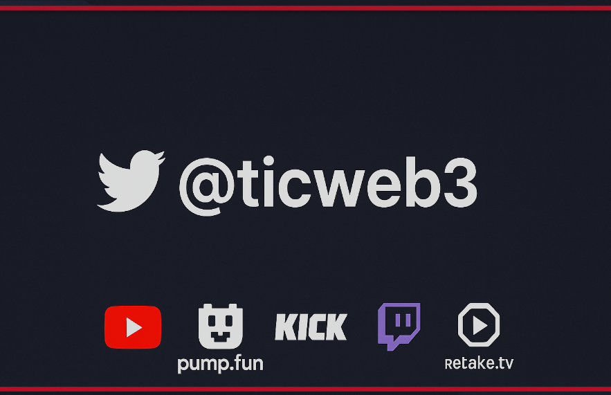 ticweb3's tweet image. We will be live on six platforms tomorrow at 11AM PST!