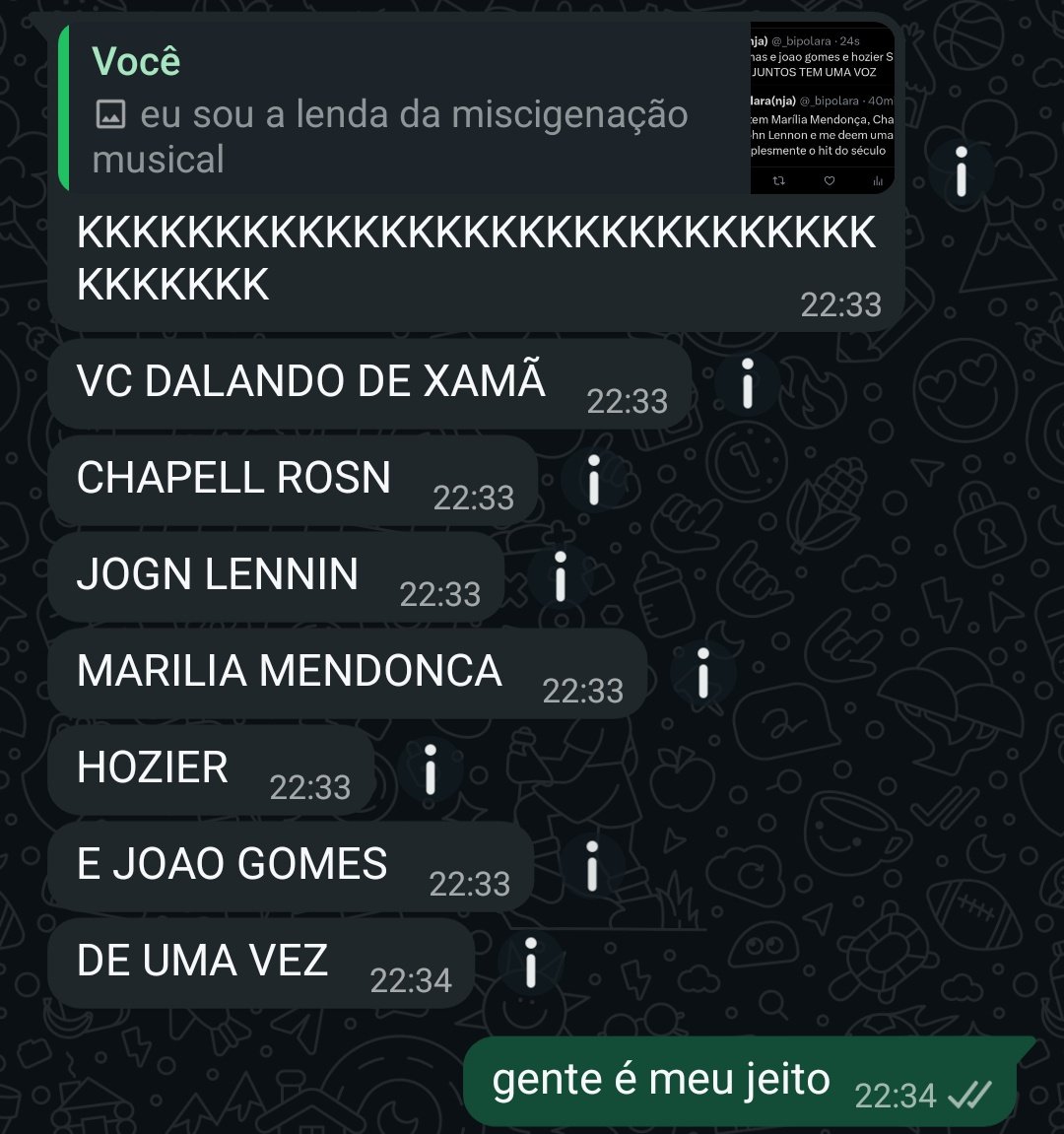 like its meu jeito