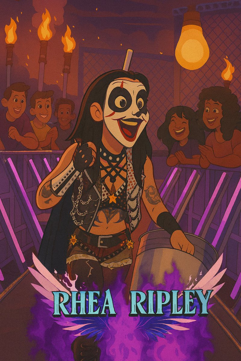 WRESTLINGEA's tweet image. @RheaRipley_WWE @Iyo_SkyWWE #RHIYO #WWERAW  #WarGames