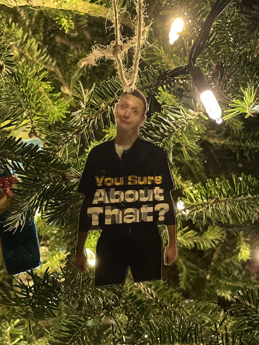 lonelybcnes's tweet image. i think he’s just here for the christmas tree… #ithinkyoushouldleave