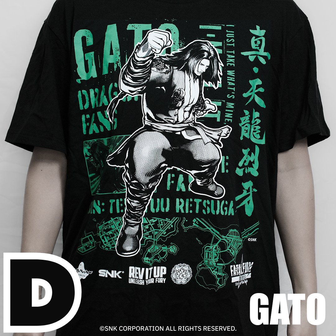 3週目 （のこり1️⃣週） 】 #餓狼伝説CotW 全キャラクターTシャツ