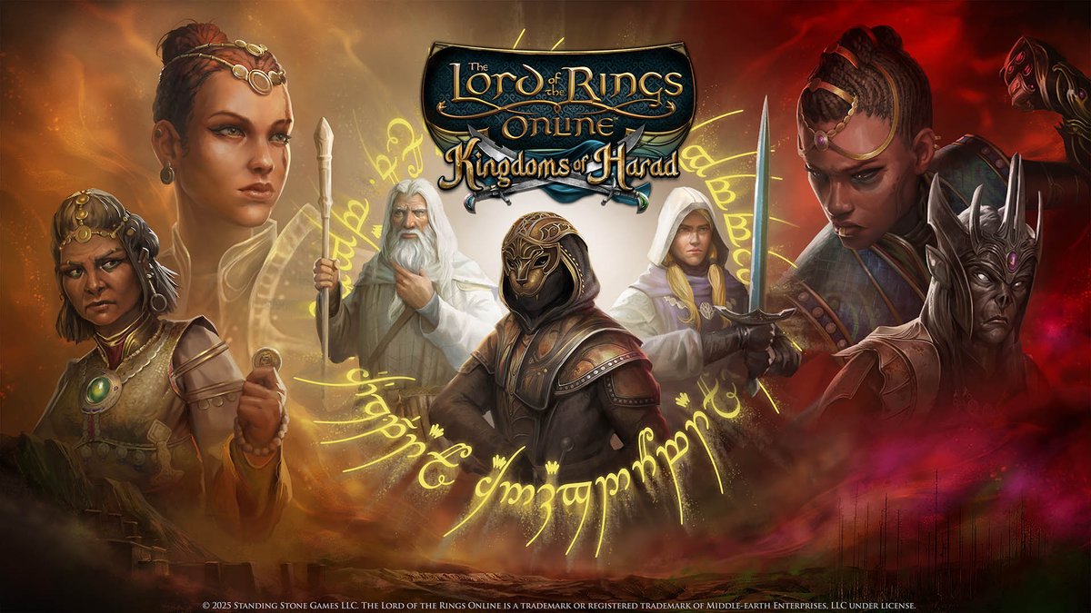 Kingdoms of Harad approaches! We're getting ready to release our next expansion to The Lord of the Rings Online, and you can get more information here on LOTRO.com: lotro.com/kingdoms-of-ha… #LOTRO