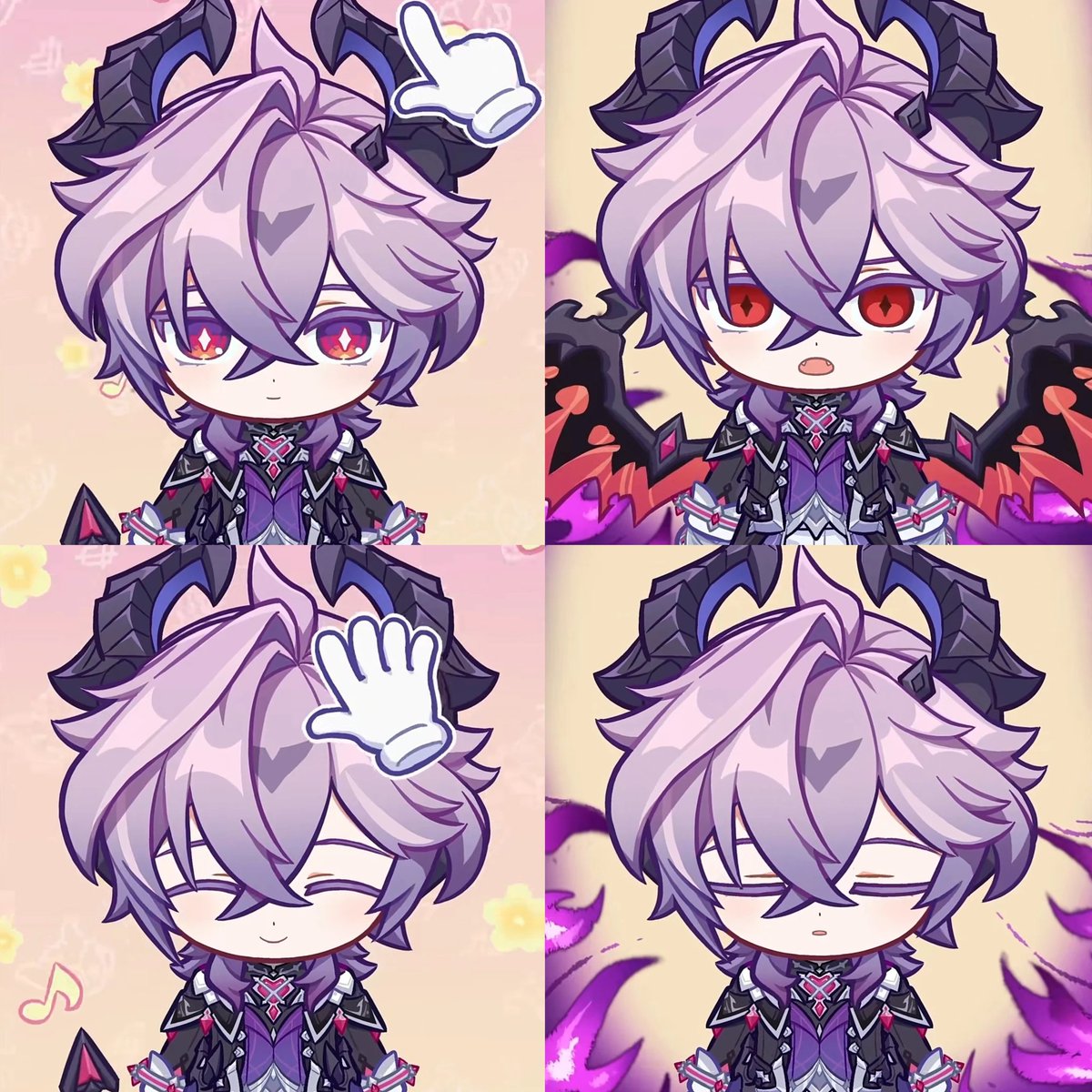 GenshinUniverse's tweet image. He&apos;s such a baby

#GenshinImpact