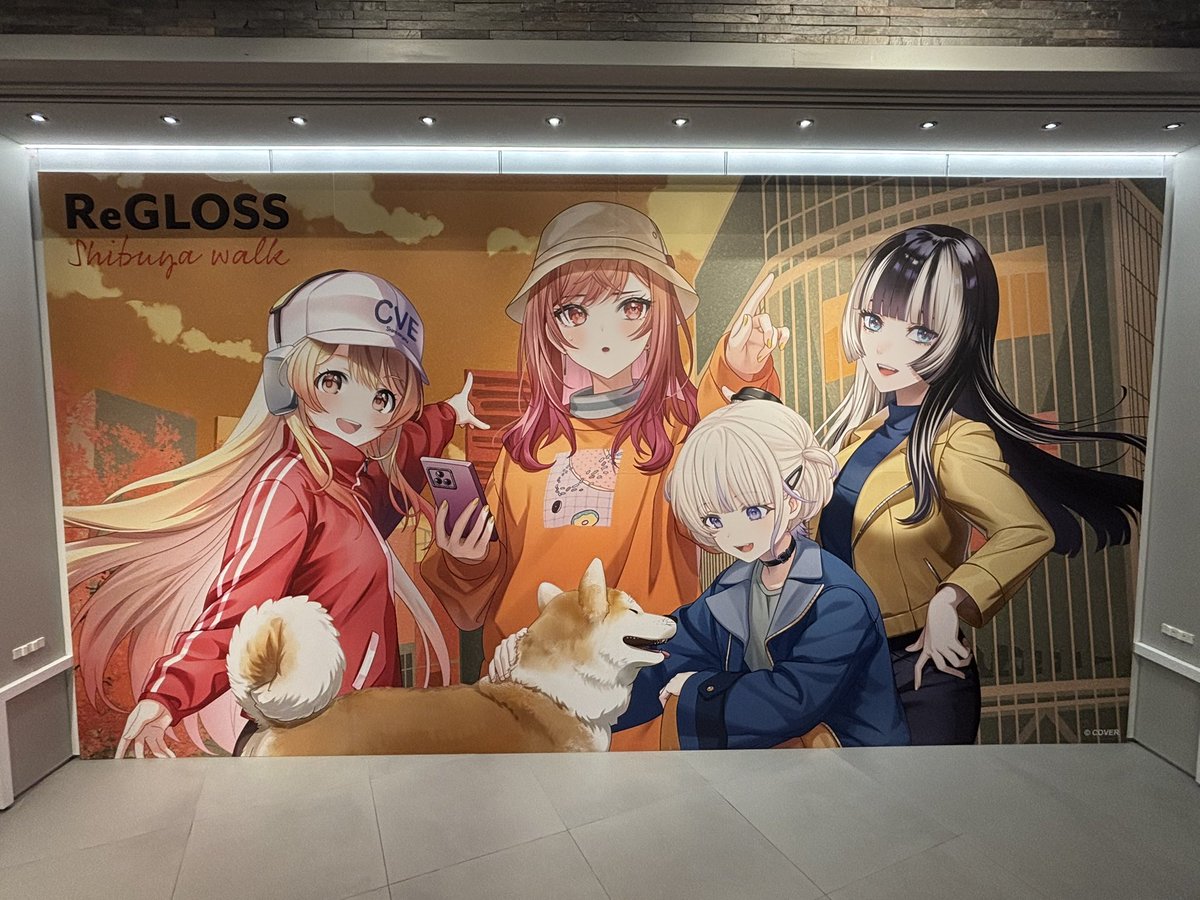 gorilla000ooo's tweet image. あまり宣伝されてないけど、実は今日から渋谷ツタヤでReGLOSSのポップアップショップが始まっております
早速行ってきた！
#regloss渋谷さんぽ
