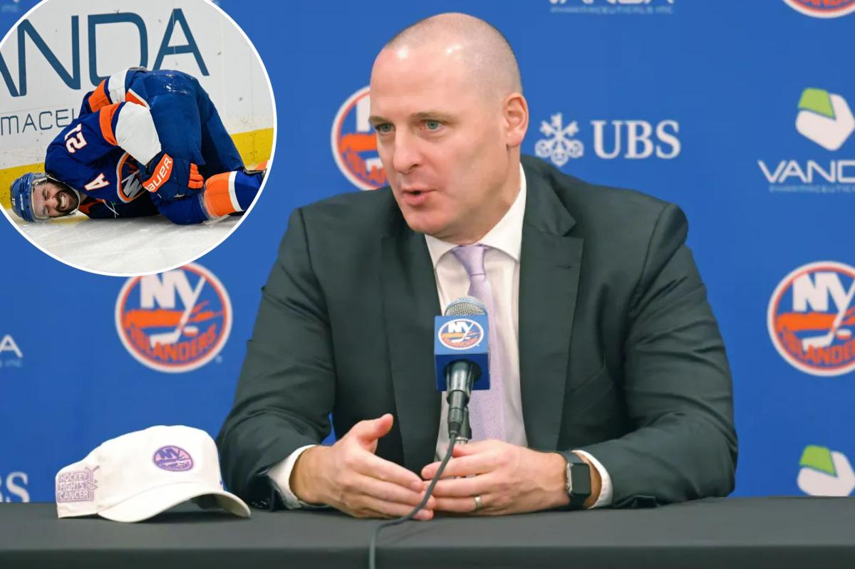 nypost's tweet image. Mathieu Darche already staring down a pivotal Islanders crossroads trib.al/hu9ZDK3