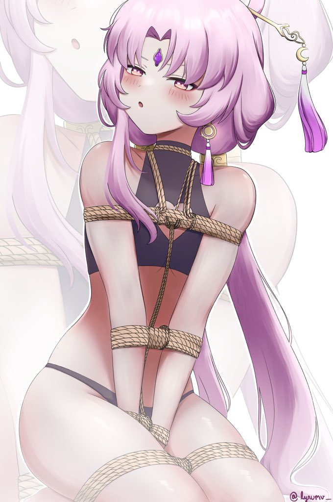 All tied up and ready for a new Trailblazer

#HonkaiStarRail #FuXuan