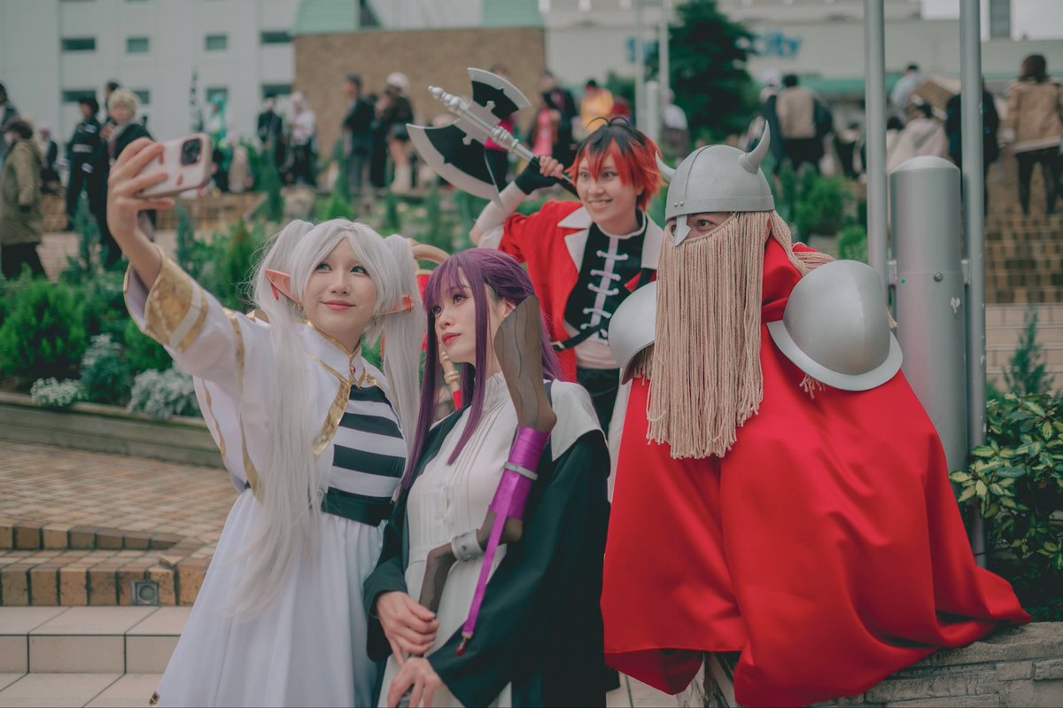 happy__material's tweet image. アコスタであわせしました‼︎
フリーレン2期楽しみですね🥹

フリーレン @_kfel 
シュタルク @sayamic_style 
アイゼン @kaikojimoto 
撮影 @the_Meji 

#アコスタ池袋