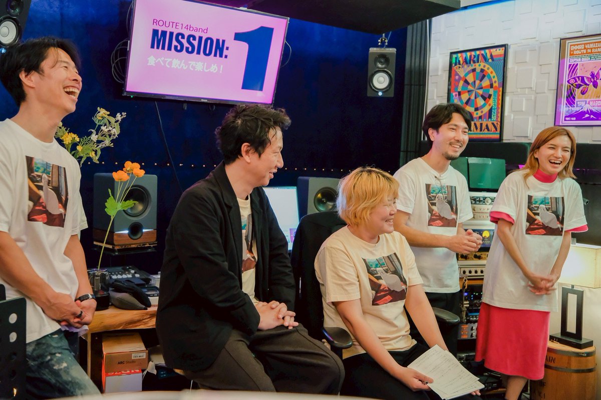 年1楽しみにしているROUTE14bandファンクラブイベント！今年はリクエストの多かったスタジオ見学＆秘密基地体験🥳
狭いので2回に分けて行いました、録音に射撃にビーフシチュー🍲最高のパーティーでした！いつも本当にありがとうございます🤩 photo by <a href="/inapoupou/">inaphoto</a>