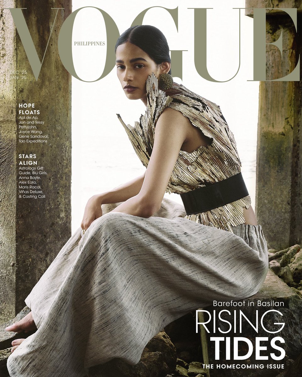 For the Homecoming Issue of Vogue Philippines, we find home in places stretching from Laguna to Palawan to Australia and beyond.

Read the cover story and more in the December 2025/January 2026 Issue of Vogue Philippines, now available on newsstands and on shop.vogue.ph