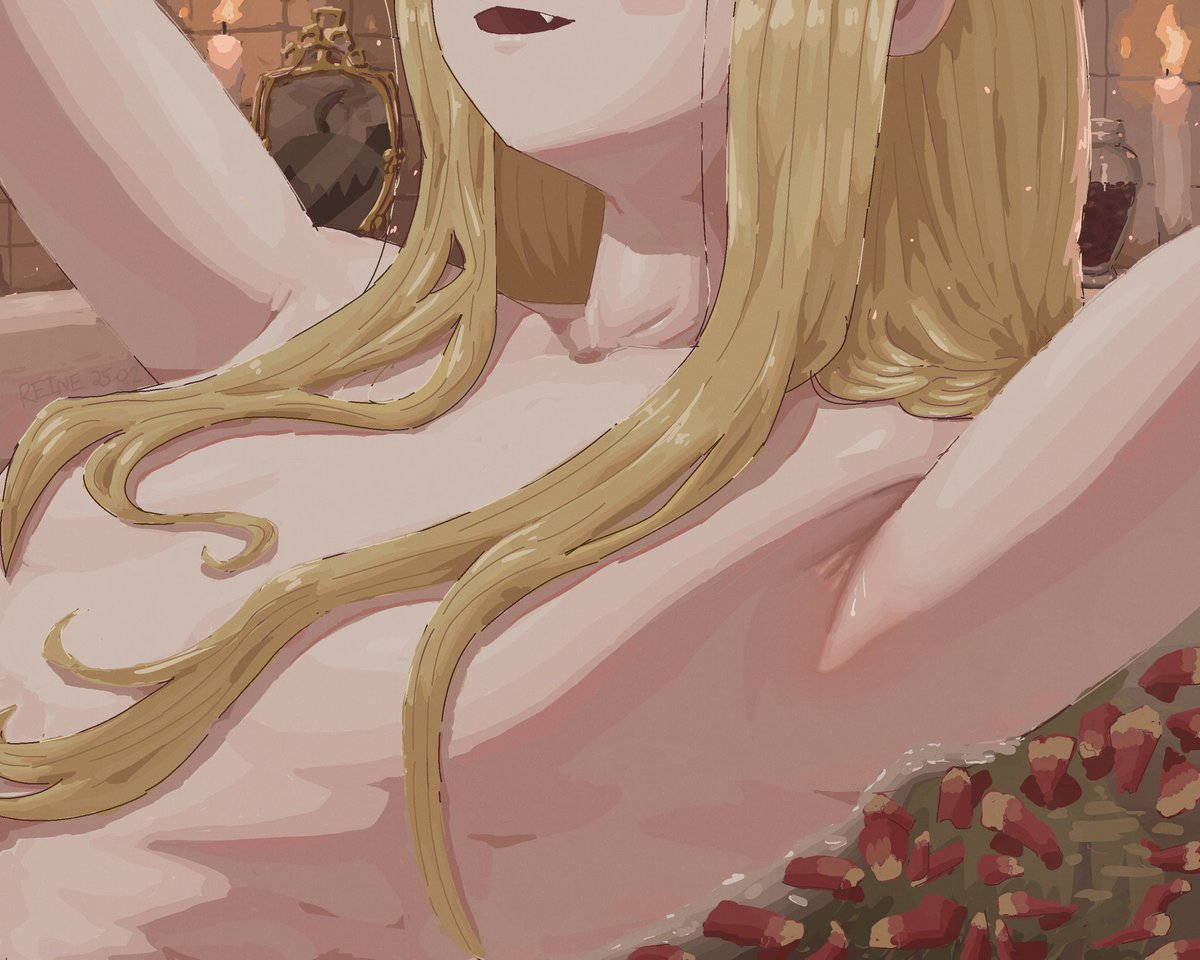 honeyedevil's tweet image. yes, yes . . . marvel in her ultimate form. worship her, but do not touch.