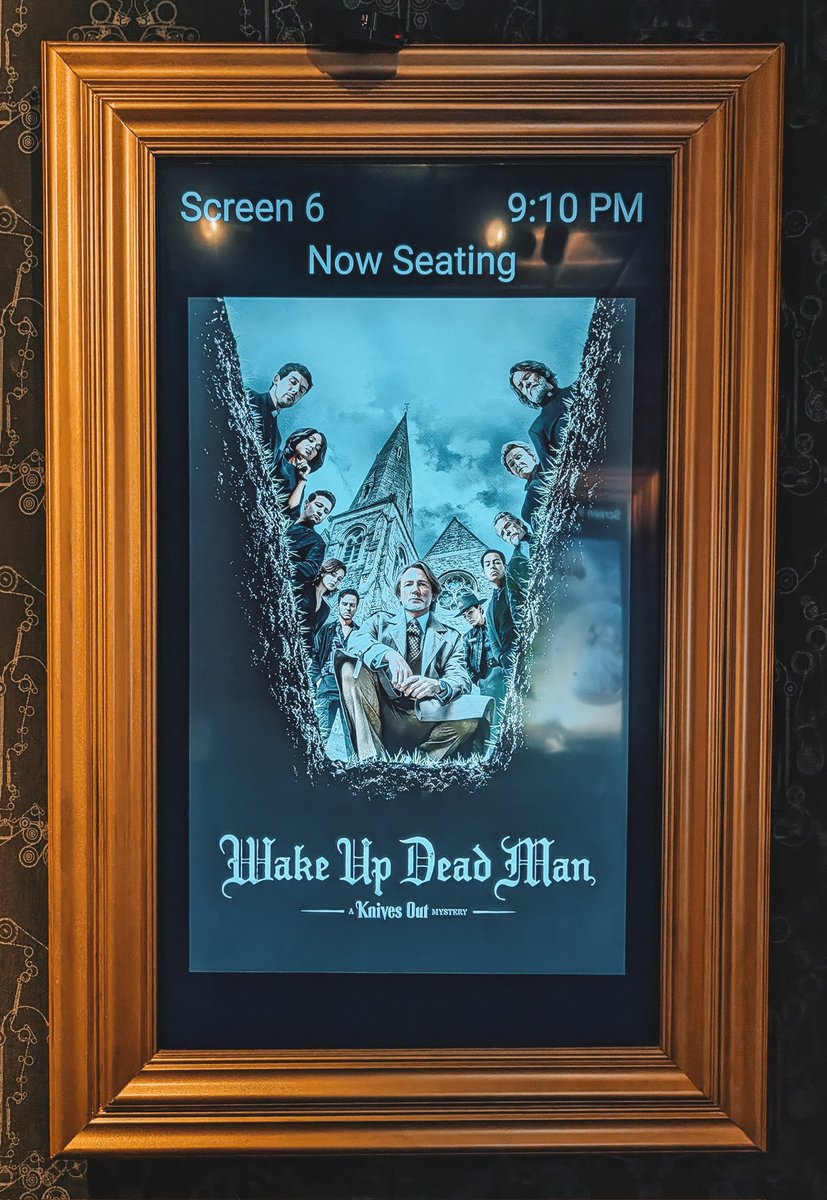 now watching Wake Up Dead Man: a Knives Out Mystery