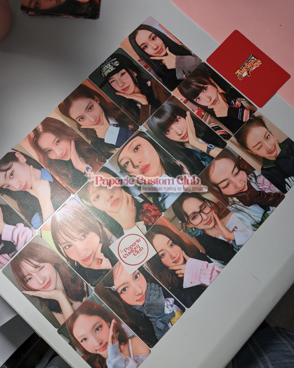 paperiecustom's tweet image. ₊✩‧₊˚౨ৎ˚ #paperieproofs

🌸 TWICE THE STORY GOES ON Photocards (Matte Coated)

🌷 tysm for printing with us!

💌 DM us to order (see bio)

🏷 wts lfb lf printing services ph photocard pc postcard polaroid round banner fan mini uchiwa picket concert freebie fanmeet kpop ph cse