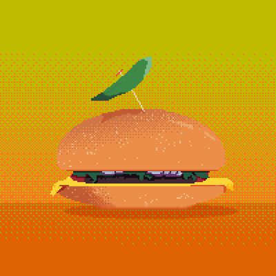 AliceFox666's tweet photo. Hamburger Cheeseburger Big Mac Whopper  ! #art #Pixelart https://t.co/CIfKKHjpxL