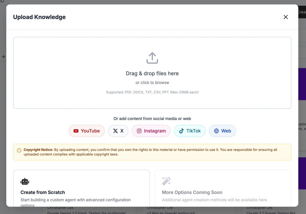 chris_not_busy's tweet photo. One consistent, interesting experience when building Knobase (@knobase_) is that our users always come up with interesting use cases I've never thought of.

It's always like "Can Knobase do this?" And I go "... sure!"

The list goes like:
🔹 Feeding HR documents to AI for internal rule & policy checking.
🔹 Mind-wellness research with mental health tips.
🔹 Connecting a YouTube channel to transcribe all the videos for the subscribers to search and learn. So now I support videos on Instagram, Tiktok, and more... (more coding, I guess 🤷‍♂️)
🔹 Aggregating research papers for a quick search.
🔹 Fetching real-time data for business education.
🔹 AI-powered case discussions at MBA
🔹 A school answering parents with an AI chat.
🔹 Valuing the price of luxury goods (like 💎💍)

on and on... our users are creative.

Public beta on Thursday!
