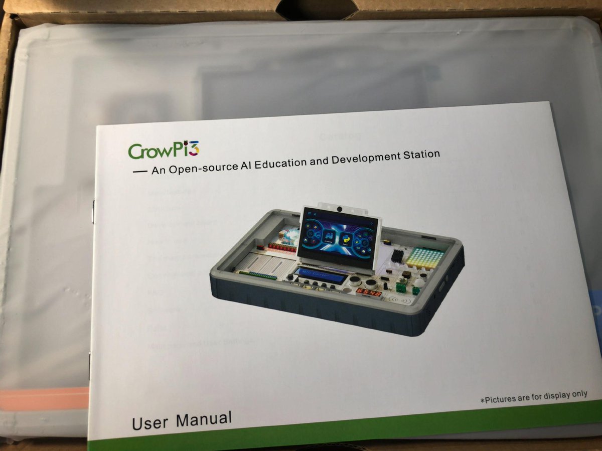 ymmtyshk_'s tweet image. my new gadget
Kickstarterで支援していた「CrowPi 3」が着弾。

開封 その1

#gadget
#Kickstarter
#CrowPi3
#CrowPi
