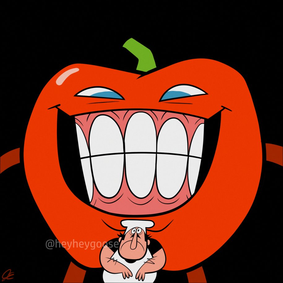 「Totino Pizzaroll, wach out!!!!!!!!! Bob 」|heyheygooseのイラスト