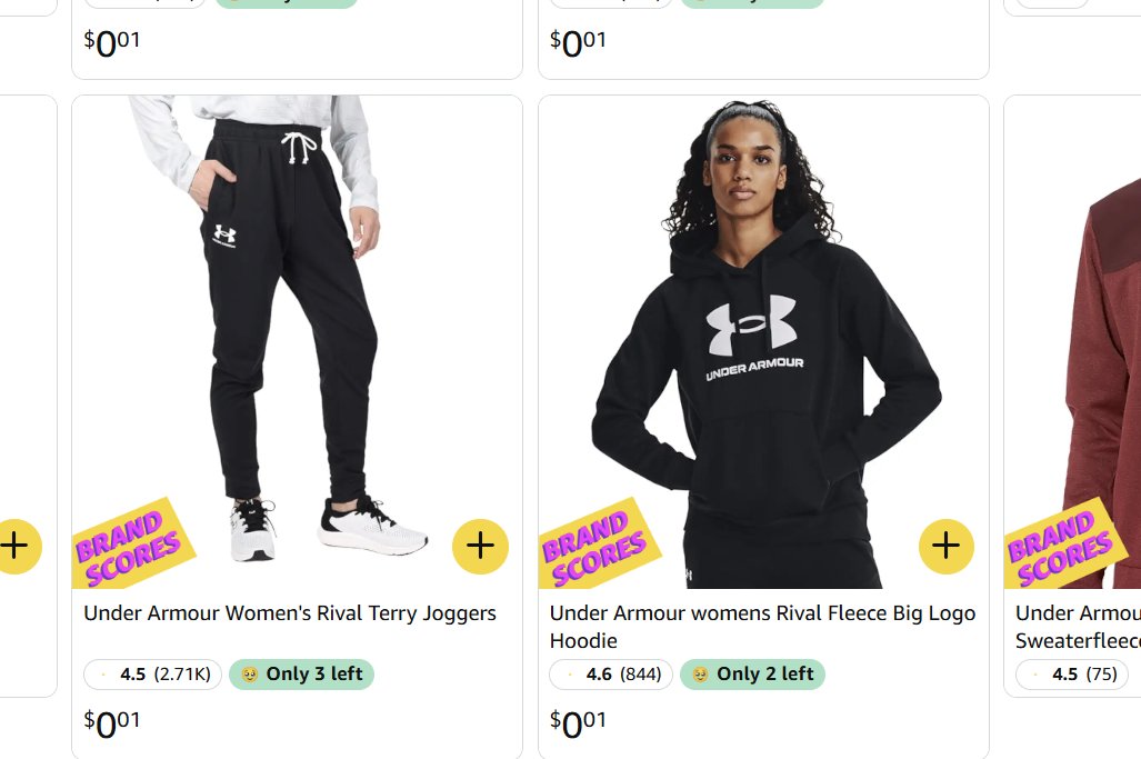 Pricerrors's tweet image. Under Armour $0.01 PRICE ERROR?
amzn.to/48srnLy