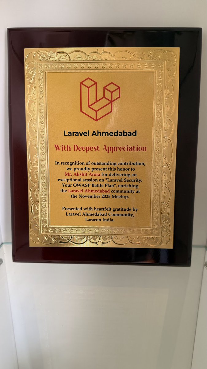 akshitarora0907's tweet image. @LaravelAhm You Rock!! 🤘

Thank you for the amazing opportunity!