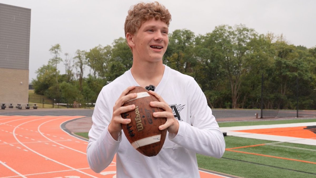 Anderson QB Owen Scalf has thrown for 4,584 yards and enters Thursday's state final No. 14 on <a href="/OHSAASports/">OHSAA Sports</a> list for most passing yards in a season. He is 53 yards from tying his brother, former Anderson QB Griffin Scalf. Griffin is No. 12 with 4,637 yards. <a href="/WCPO/">WCPO 9</a> <a href="/_AHS_Football/">Anderson Football</a>
