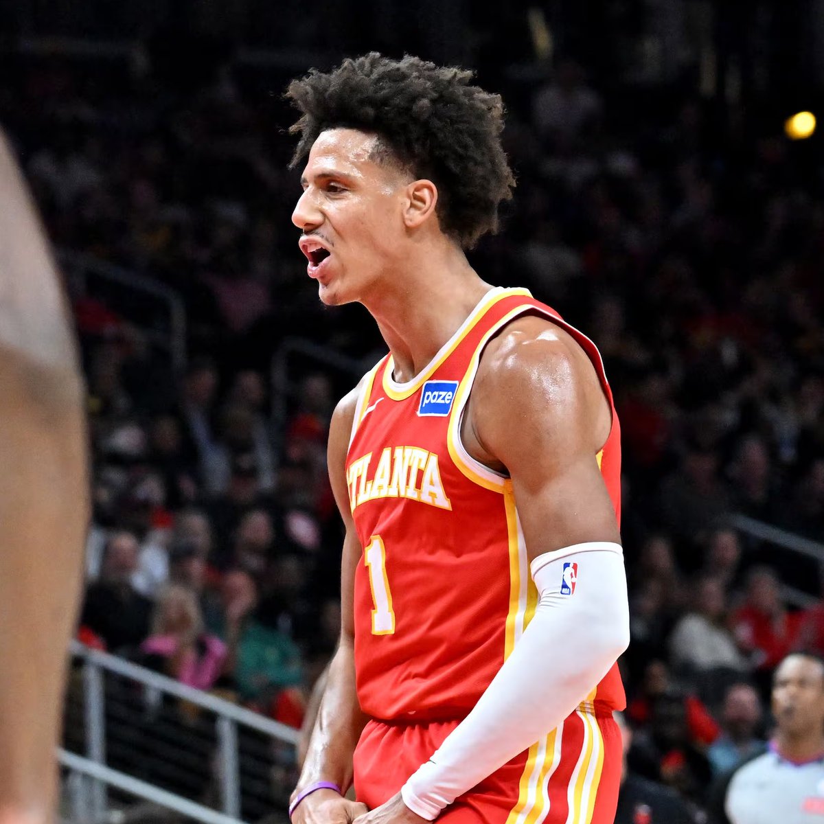 JALEN JOHNSON TONIGHT:

41 POINTS
14 REBOUNDS
7 ASSISTS
4 3PM

DOUBLE OVERTIME DUB 😤