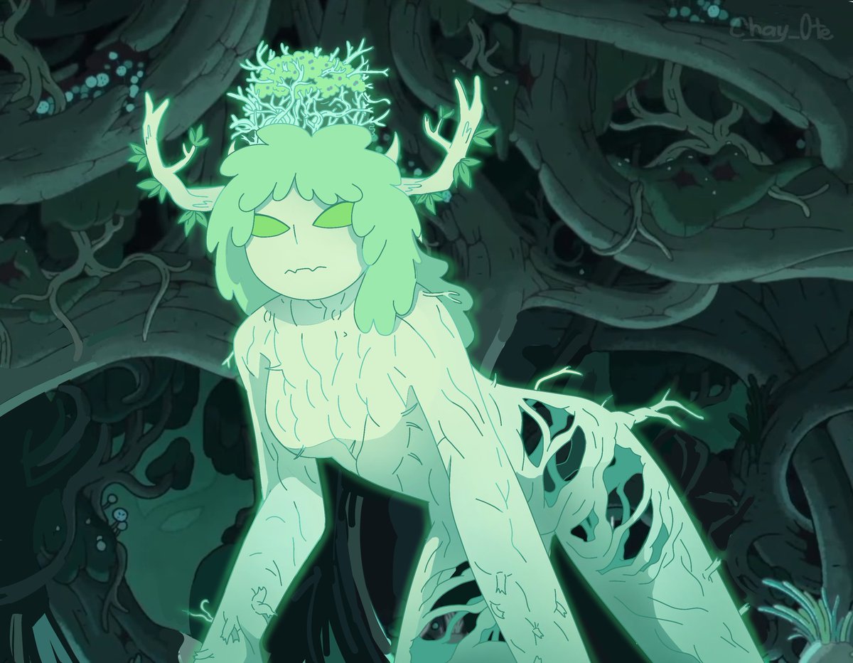 Chay_0te's tweet image. It would be sick asf if she were the new heart of the forest #fionnaandcake #huntresswizard