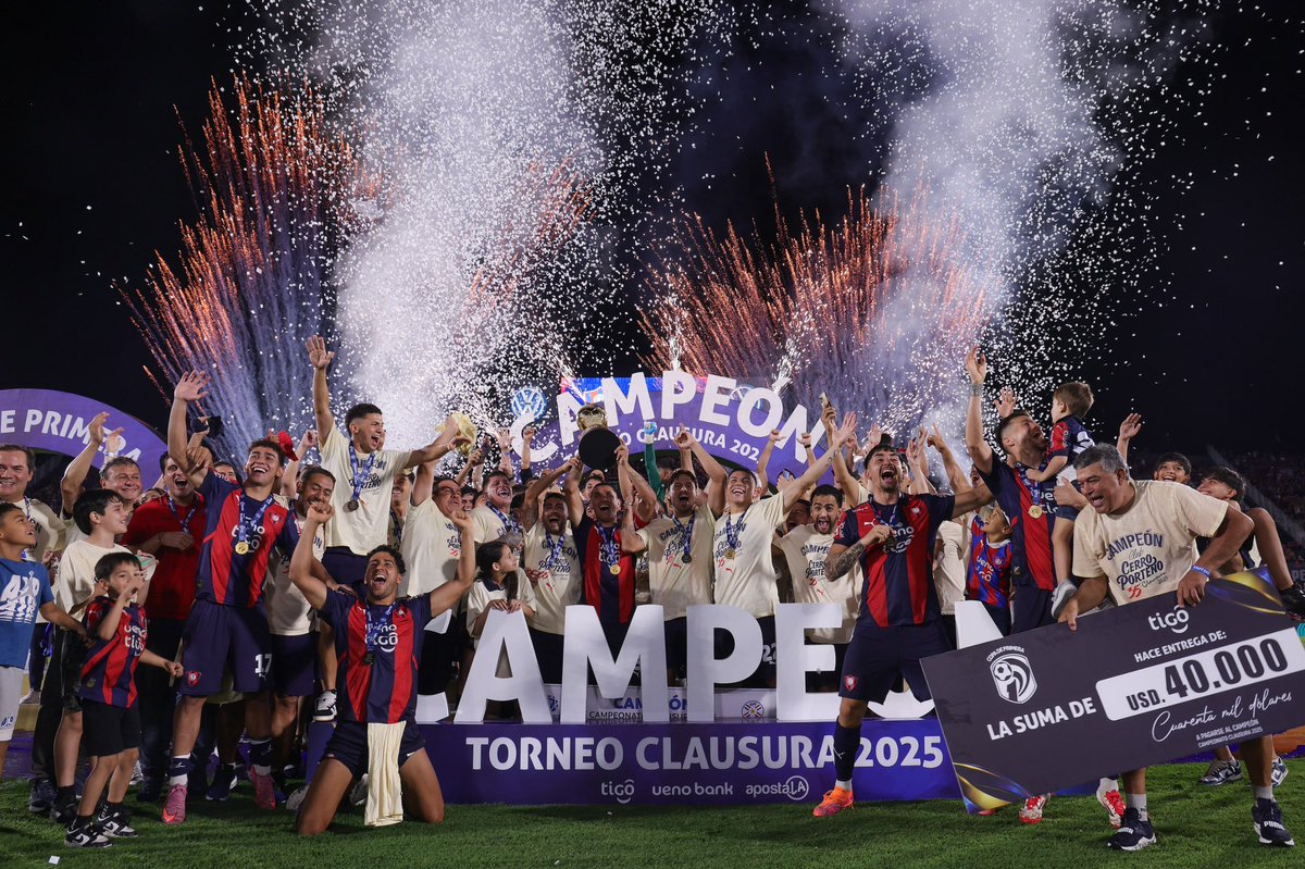 Although the winner’s cheque is only $40,000 the real prize for Cerro Porteño is over $3 million

Why? They have finished first overall in Paraguay because of accumulative points so qualify directly for 2026 Copa Libertadores group stage