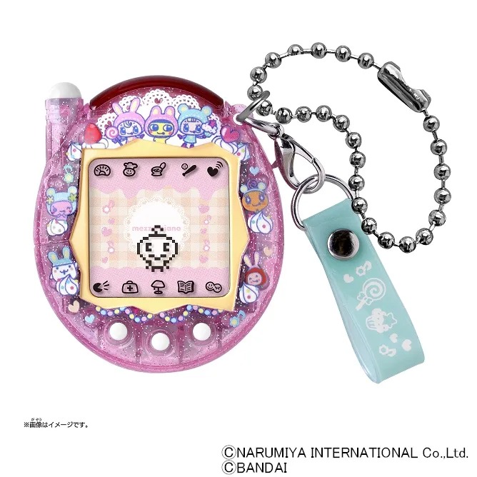 かわいい】 「メゾピアノ」とコラボした特別デザインの 「Tamagotchi