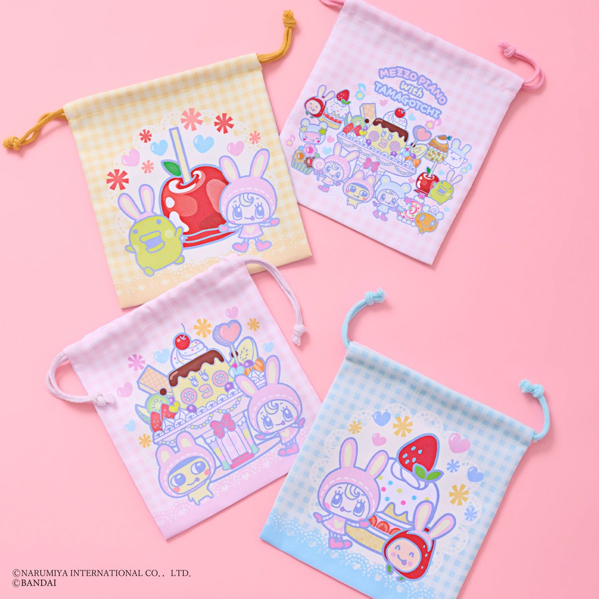 かわいい】 「メゾピアノ」とコラボした特別デザインの 「Tamagotchi