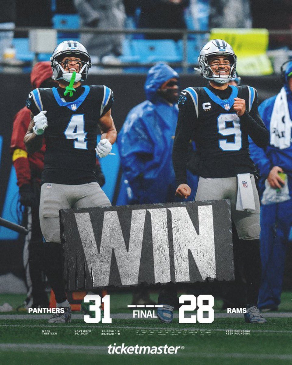 StudyHallSharp's tweet image. How about a sweat-free, outright winner for our biggest play of the day 💥

✅ 2u- Panthers +17.5/o39 (-110)
✅ 1u- Panthers +10.5 (-110)