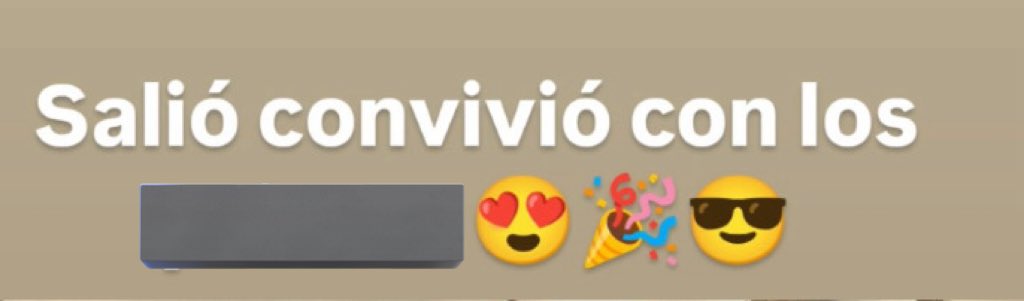 Oficialmente empezó la época de los “Convivió”