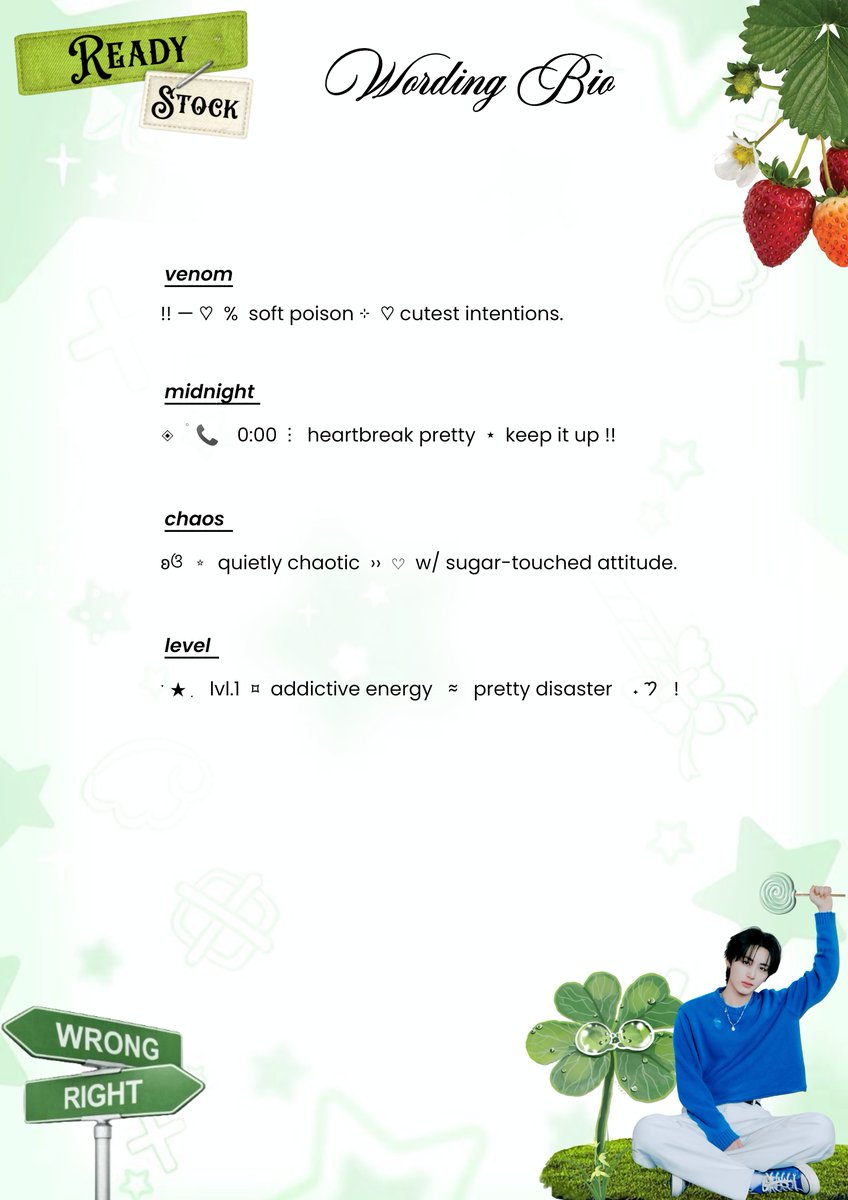 taesantsn's tweet photo. ⠀
                           𝄞   ⋮  おはよう！
              bantu  rt/repost? terima kasih

aku bawa rs wording bio short dengan harga 2k/each, avail costum &amp; req langsung ke dm ya

#zonauang #zonajajan https://t.co/N7kxByAV4N