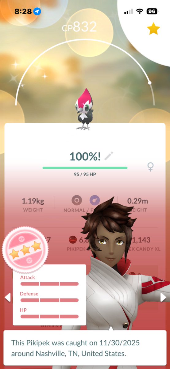 willyocollins's tweet image. Today was fun 🥹

SHUNDO PIKIPEK 💯✨

+ 

TL77 Level Up ✅

#PokemonGO #ポケモンGO