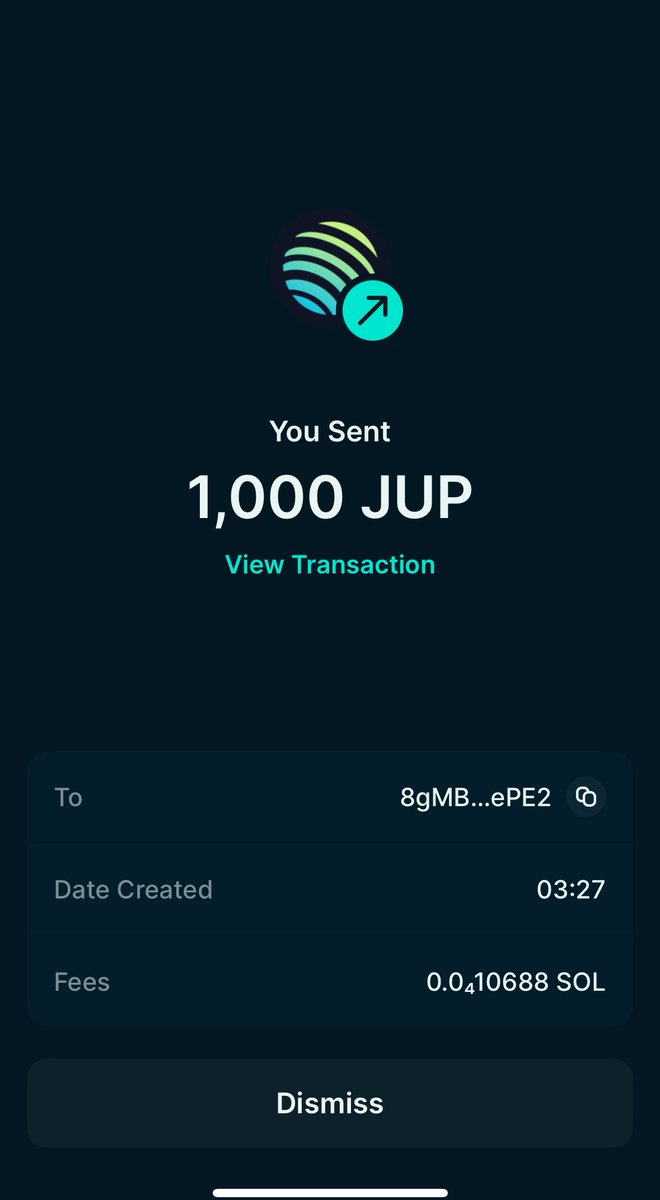 <a href="/JupiterExchange/">Jupiter</a> verification submitted for $FKH and paid 💯

solscan.io/tx/2CptMz1t6w9…