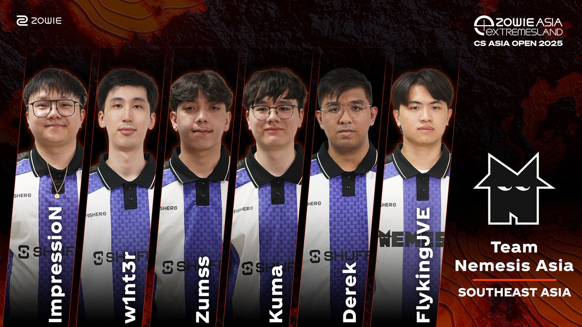 <a href="/nmss_gg/">Team Nemesis</a> Asia is here to put SEA CS back on the global map! 🇸🇬🇵🇭

This squad blends veteran experience with hungry young talent.

They are ready to solidify their position as fierce competitors at #eXTREMESLAND!

Support the SEA challenge! 👇 #WeAreNem #CS2 #Esports