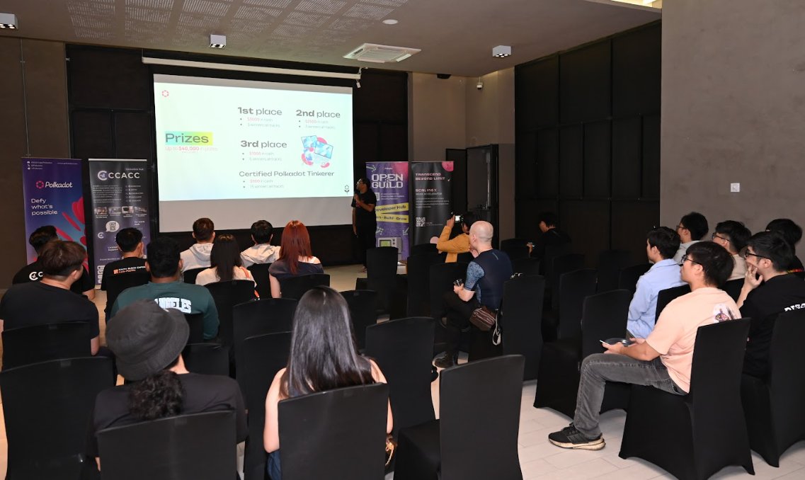 DOTmeetups's tweet photo. 🇲🇾 Road to Sub0 Builder Party in Kuala Lumpur was a huge success! 🎉 We had attendees focused on reviving the Polkadot $DOT ecosystem in Malaysia. Great insights from @openguildwtf  and @ShermanChinX  ! The mission to onboard new builders is ON! 🚀 https://t.co/PQc0cbEETQ