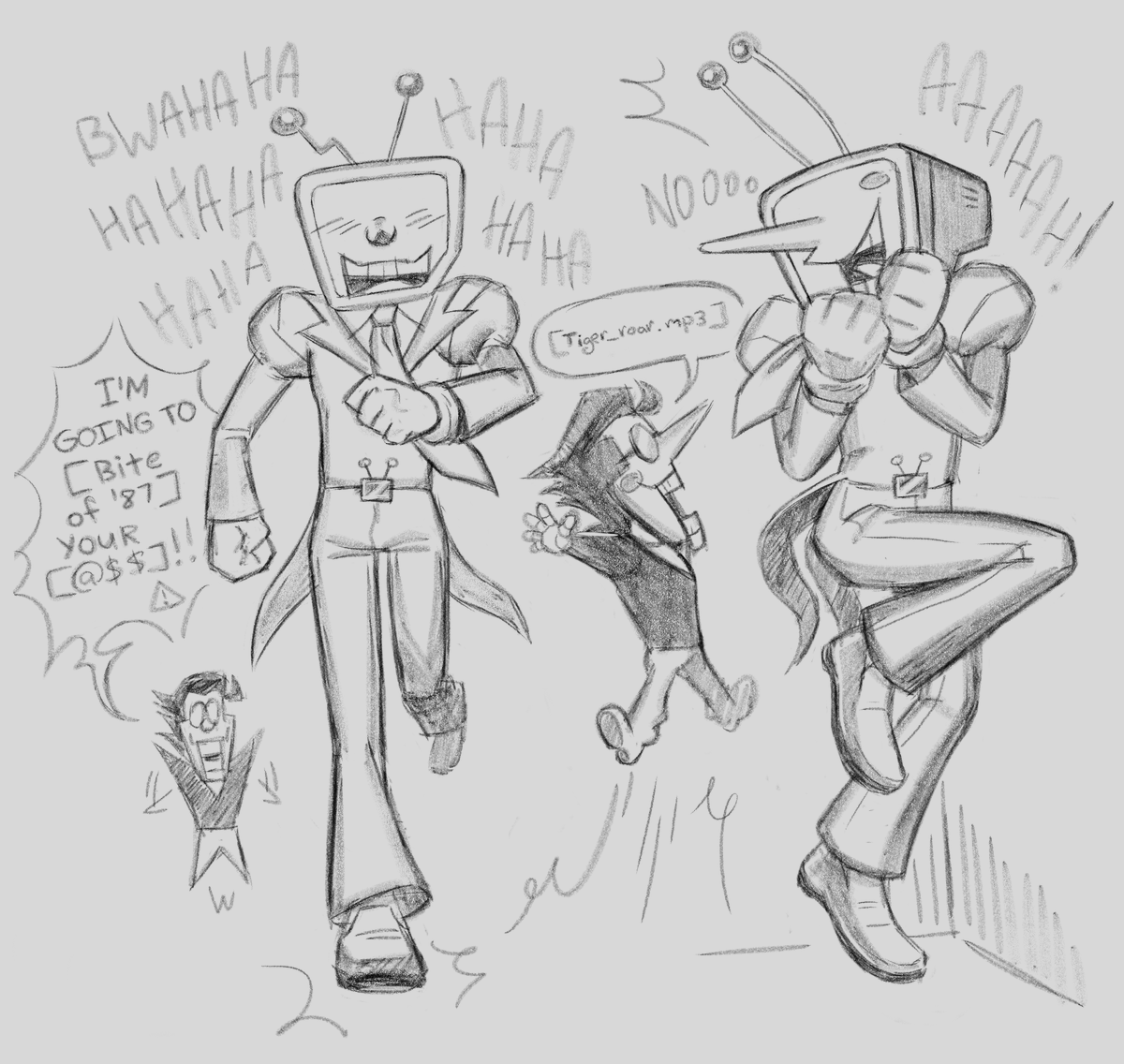 grown ass men
#spamtenna #deltarune