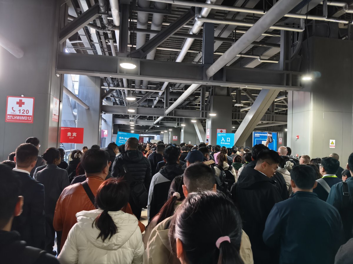 GoldenMotorPart's tweet image. Attended the Shanghai Frankfurt Exhibition 😊 I have gained much.