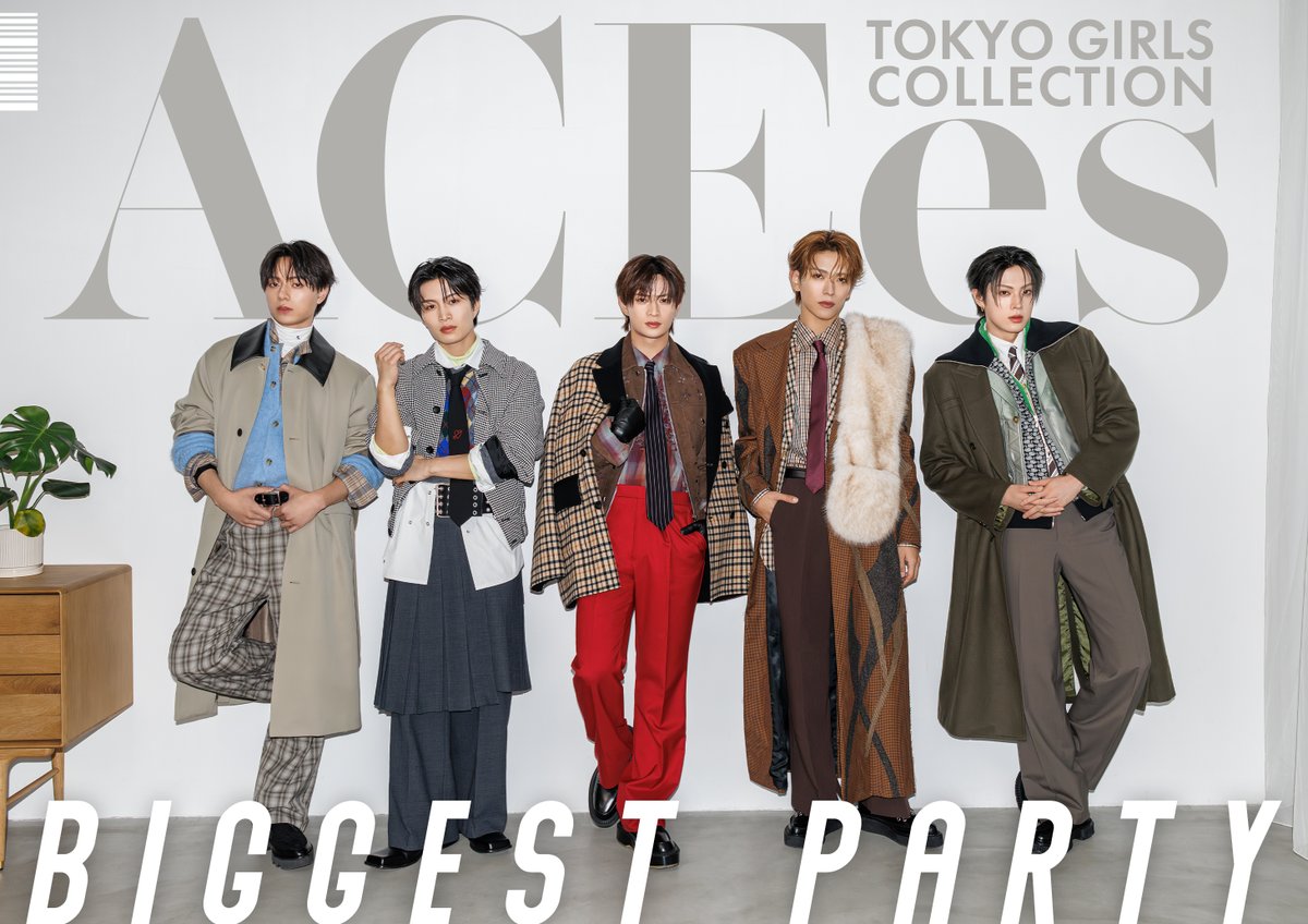 ACEes、TGCのための 撮り下ろしビジュアル＆ムービー公開❗️ TGC20