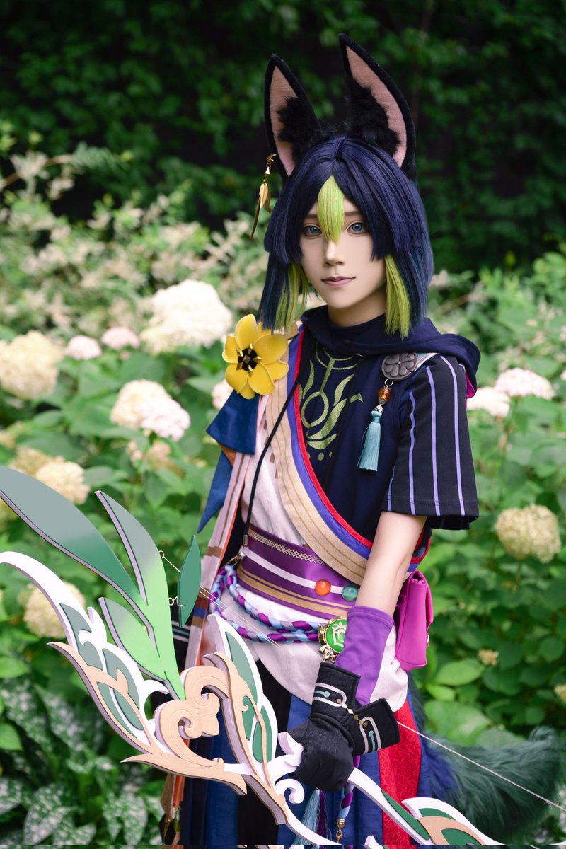 Ri_cosold's tweet photo. ⚠︎ cosplay 
 
#原神 #GenshinImpact #提纳里 #Tighnari https://t.co/QDWEYqWfV3