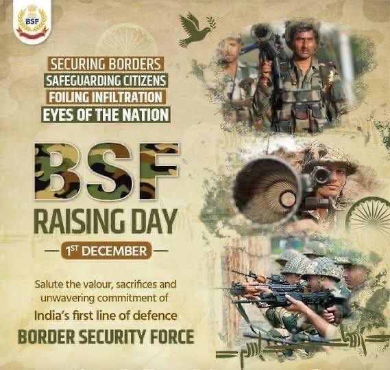 TinyDhillon's tweet image. #BorderSecurityForce

Wishing further success and glory to @BSF_India on their raising Day (1965 - 2025)🫡🇮🇳 

Jai Hind 🇮🇳