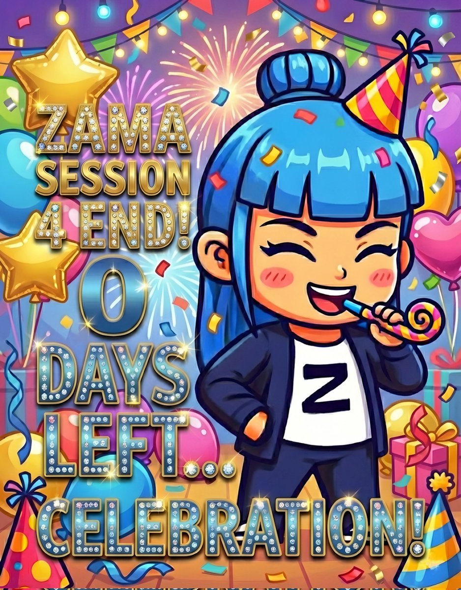 Raakif2446's tweet image. Last call for Zama Session 4 it ends today! Yep, you’ve got zero days left. 

If you’re in the #ZamaCreatorProgram, don’t miss your shot.

Big news: $ZAMA TGE is locked in for Q4 2025. That’s official. Can’t wait! @zama